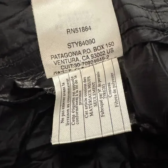 Patagonia Women's Micro Puff Vest Shiny Black Size S - Picture 7 of 7